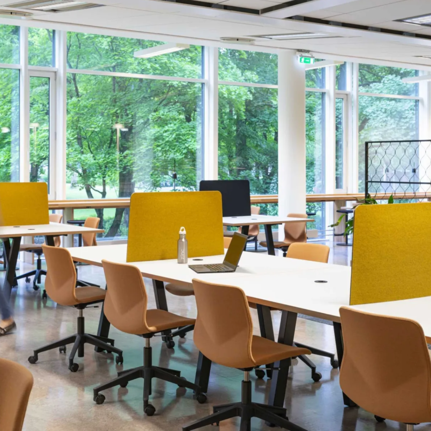 Mobilier dans un espace de travail