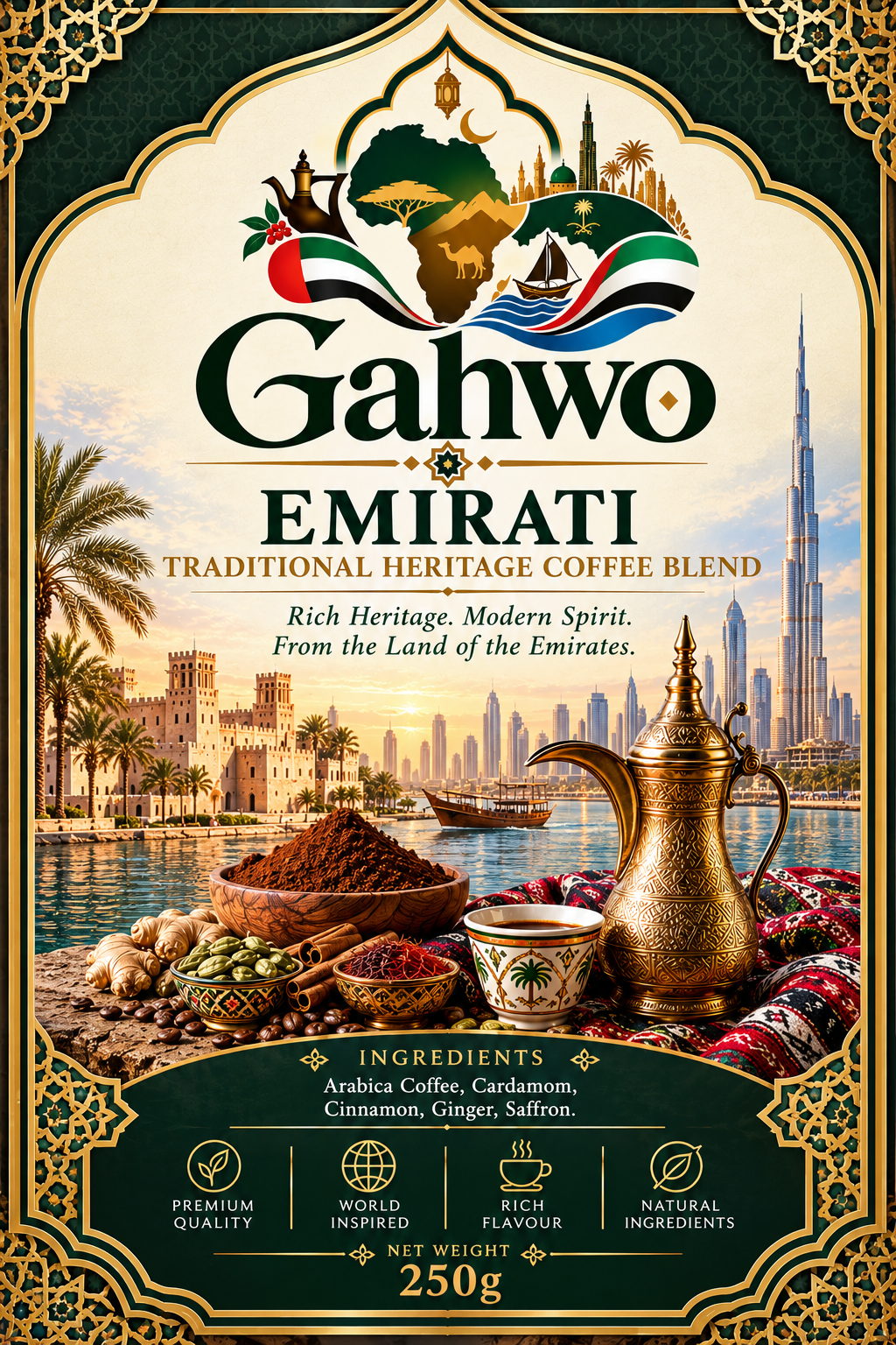 Gahwo United Arab Emirates pack